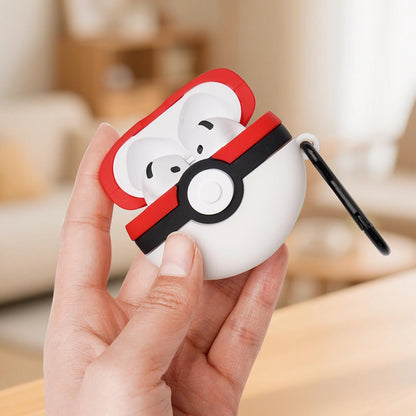 Cute Cases for Airpods 4 Case Cover, 3D Cartoon Airpods 4Th Generation Protective Case, Funny Cool Silicone Airpods 4 Accessories with Keychain for Men Women Boys Girls (Airpods 4Th(2024))