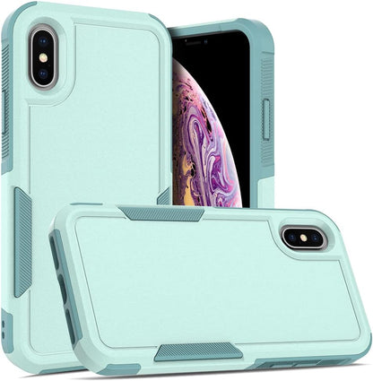 Case for Iphone Xs Max Case 6.5 Inch, Shockproof, Strong and Durable Phone Protective Case, Light Blue