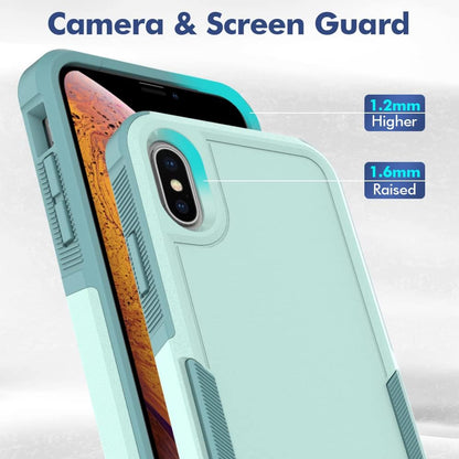 Case for Iphone Xs Max Case 6.5 Inch, Shockproof, Strong and Durable Phone Protective Case, Light Blue