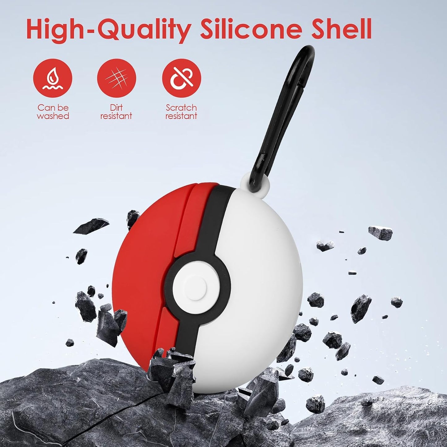Cute Cases for Airpods 4 Case Cover, 3D Cartoon Airpods 4Th Generation Protective Case, Funny Cool Silicone Airpods 4 Accessories with Keychain for Men Women Boys Girls (Airpods 4Th(2024))