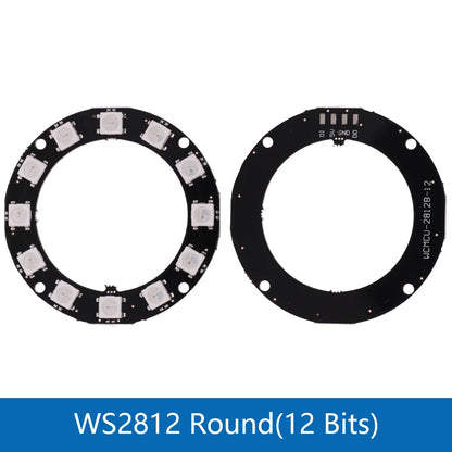 RGB LED Ring  1 3 4 7 8 9 12 16 24 32 Bits LEDs WS2812 5050 RGB LED Ring Lamp Light with Integrated Drivers For Arduino DIY Kit
