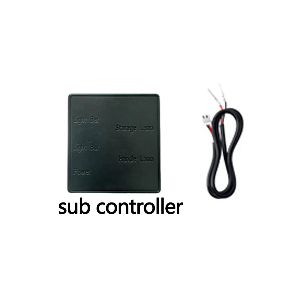 RGB "LED Lamp"App Light Ambient Accessories 4 wire LED Light Strip Door Light Storage Light Footlight Main/Sub Controller Parts