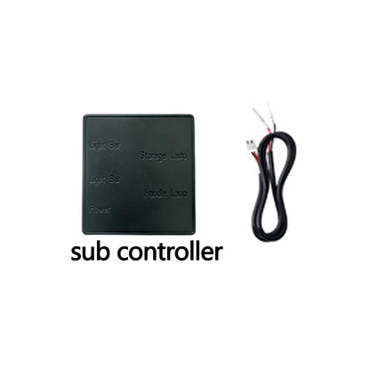 RGB "LED Lamp"App Light Ambient Accessories 4 wire LED Light Strip Door Light Storage Light Footlight Main/Sub Controller Parts