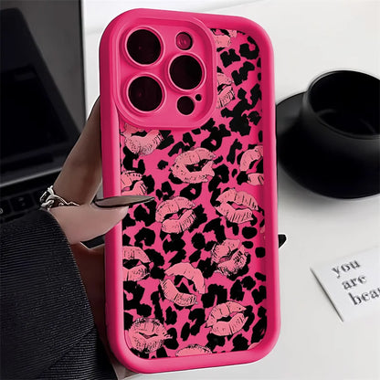 Cute Flower Phone Case For iPhone 17 Case iPhone 15 13 16 11 14 12 17 Pro Max XR 8 Plus SE Soft Matte Shockproof Silicone Cover