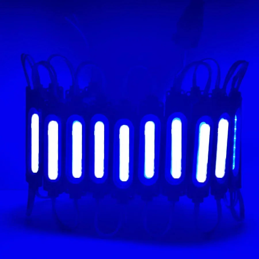 RGB Flowing Light Highlight with Lens Led Module Waterproof IP65 Foldable COB Light Strip Backlight Shop Banner Car Decoration