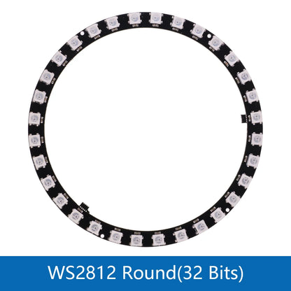 RGB LED Ring  1 3 4 7 8 9 12 16 24 32 Bits LEDs WS2812 5050 RGB LED Ring Lamp Light with Integrated Drivers For Arduino DIY Kit