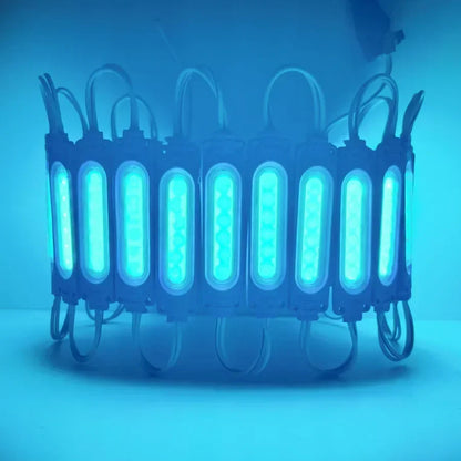 RGB Flowing Light Highlight with Lens Led Module Waterproof IP65 Foldable COB Light Strip Backlight Shop Banner Car Decoration