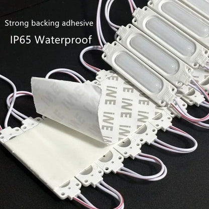 RGB Flowing Light Highlight with Lens Led Module Waterproof IP65 Foldable COB Light Strip Backlight Shop Banner Car Decoration