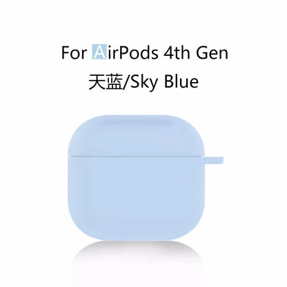For AirPods 4th Accessories Case 2026 Soft Silicone Shockproof Protective Case For AirPod 4 with Active Noise Cancellation Cover