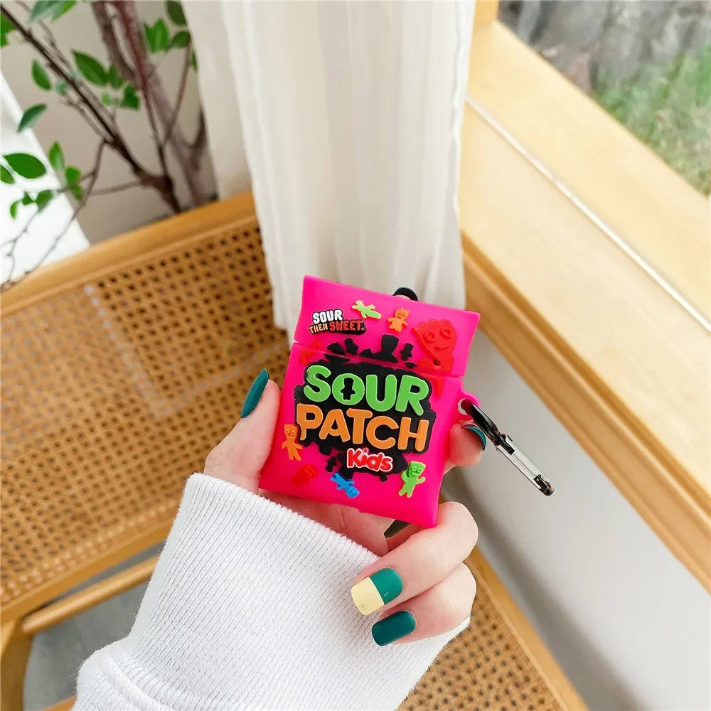 for AirPods Pro 3 Case Cartoon Ice Cream Snacks Earphone Cover for AirPods 4 Case Wireless Earbuds Cover for AirPods Pro 2 Case