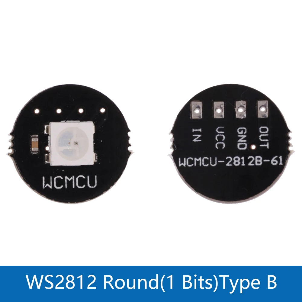 RGB LED Ring  1 3 4 7 8 9 12 16 24 32 Bits LEDs WS2812 5050 RGB LED Ring Lamp Light with Integrated Drivers For Arduino DIY Kit