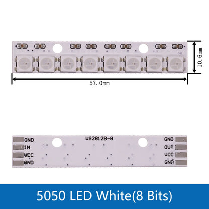 RGB LED Ring  1 3 4 7 8 9 12 16 24 32 Bits LEDs WS2812 5050 RGB LED Ring Lamp Light with Integrated Drivers For Arduino DIY Kit