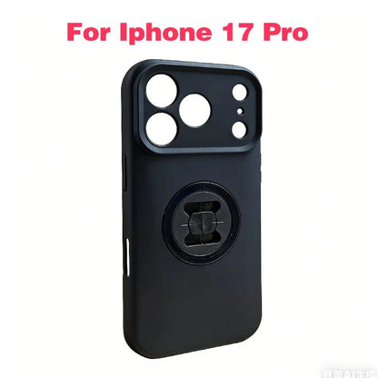 Phone Holder Mobile Phone Case for iPhone 17 17Pro 17Air 17ProMax Motorcycle/Bike Moto Mount Cell Phone Cover Shockproof Case