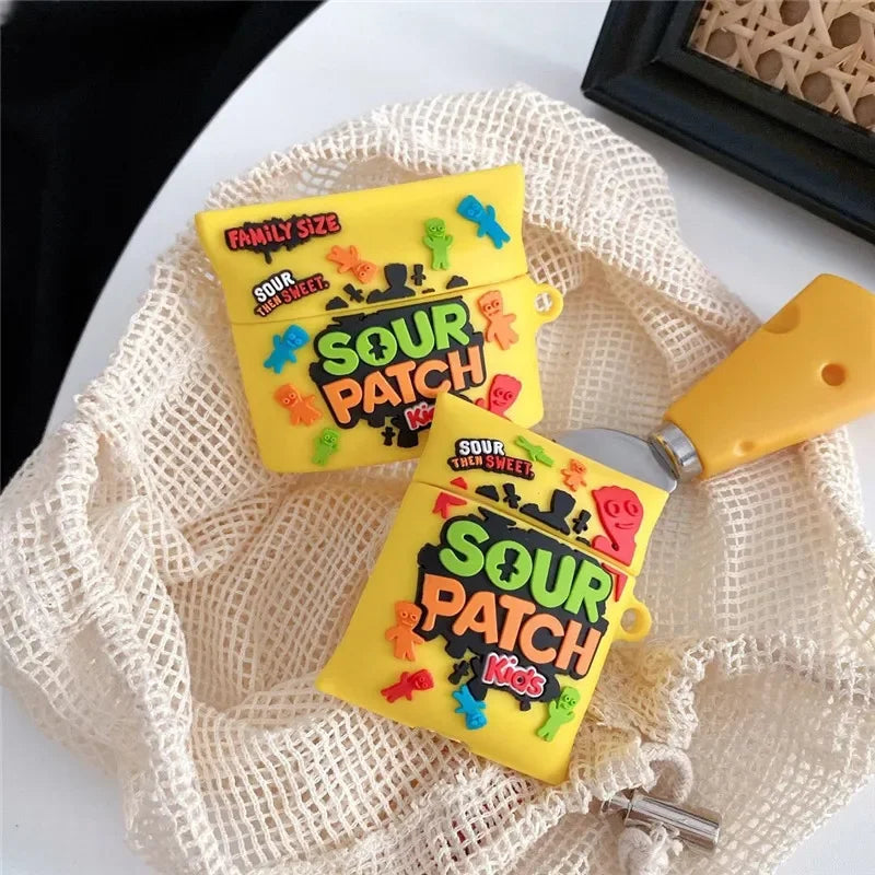 for AirPods Pro 3 Case Cartoon Ice Cream Snacks Earphone Cover for AirPods 4 Case Wireless Earbuds Cover for AirPods Pro 2 Case