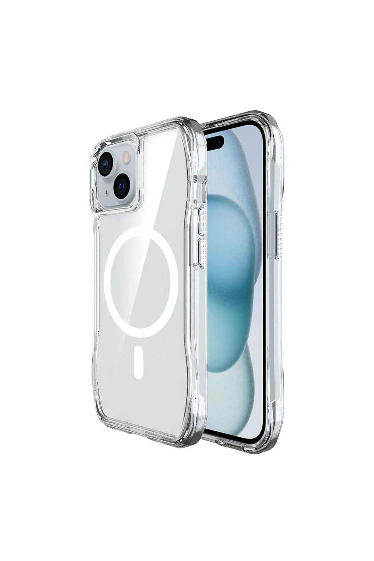 Iphone 15 Compatible Case, Ultra Durable Corner Impact Protection, Magenta Case (Think Case)